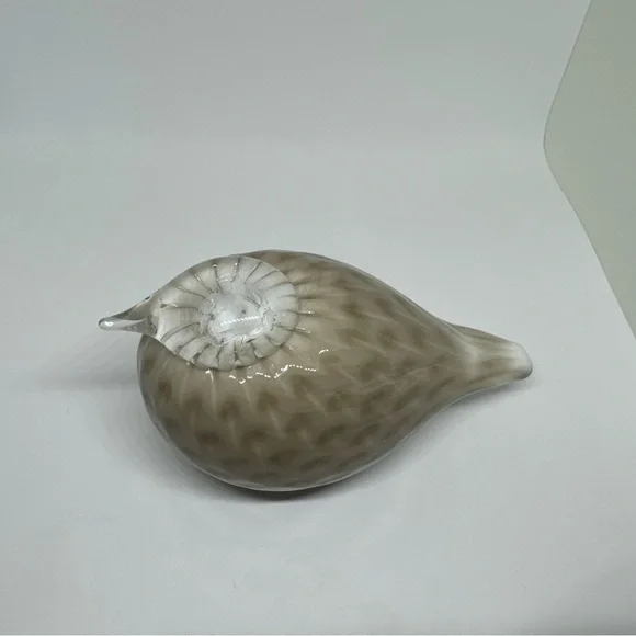 IIttala Finland Oiva Toikka Studio Art Glass Tilda Bird Sculpture Figurine
